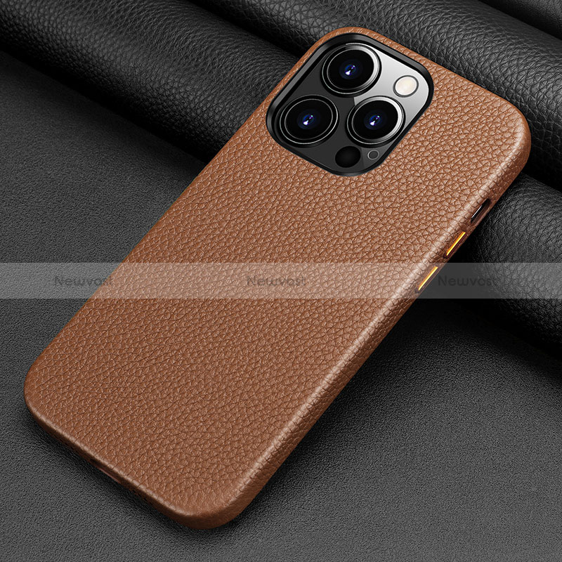 Soft Luxury Leather Snap On Case Cover A09 for Apple iPhone 14 Pro Max