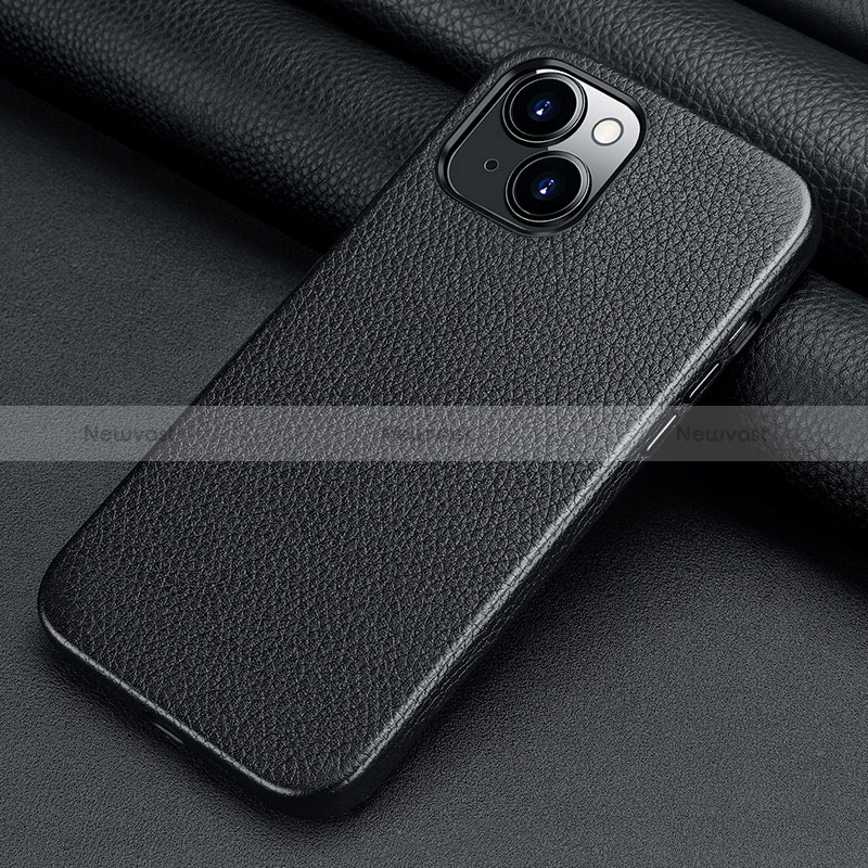 Soft Luxury Leather Snap On Case Cover A09 for Apple iPhone 15