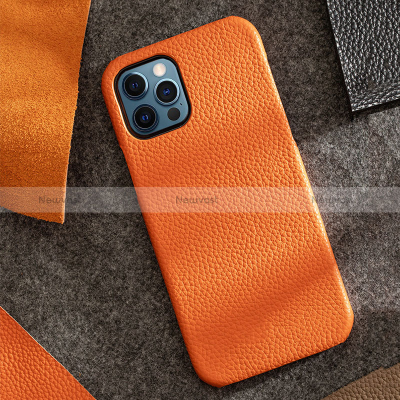 Soft Luxury Leather Snap On Case Cover A12 for Apple iPhone 14 Pro