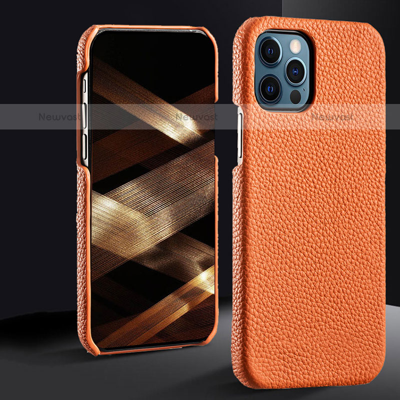 Soft Luxury Leather Snap On Case Cover A12 for Apple iPhone 15 Pro