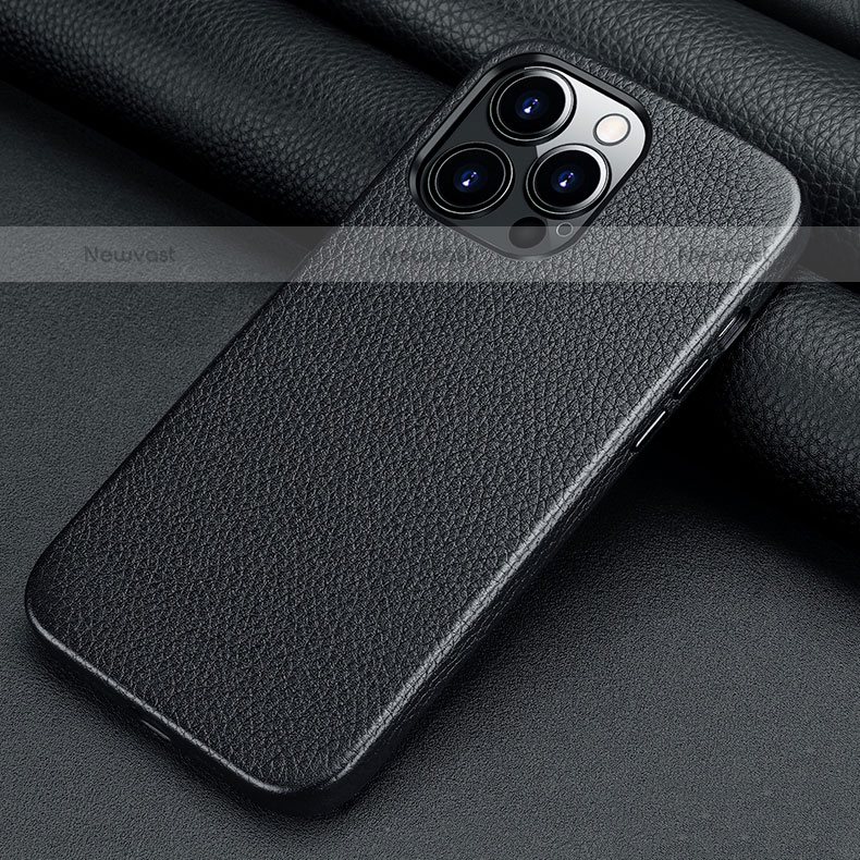 Soft Luxury Leather Snap On Case Cover A13 for Apple iPhone 16 Pro