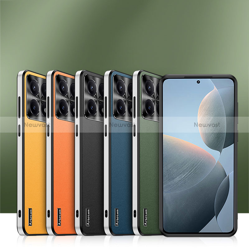 Soft Luxury Leather Snap On Case Cover AT1 for Xiaomi Redmi K70 Pro 5G