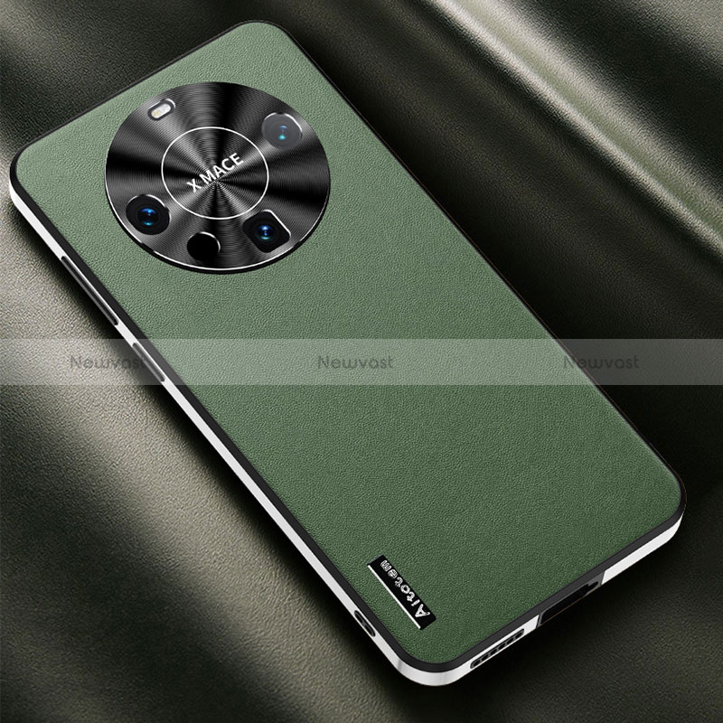 Soft Luxury Leather Snap On Case Cover AT2 for Huawei Mate 60