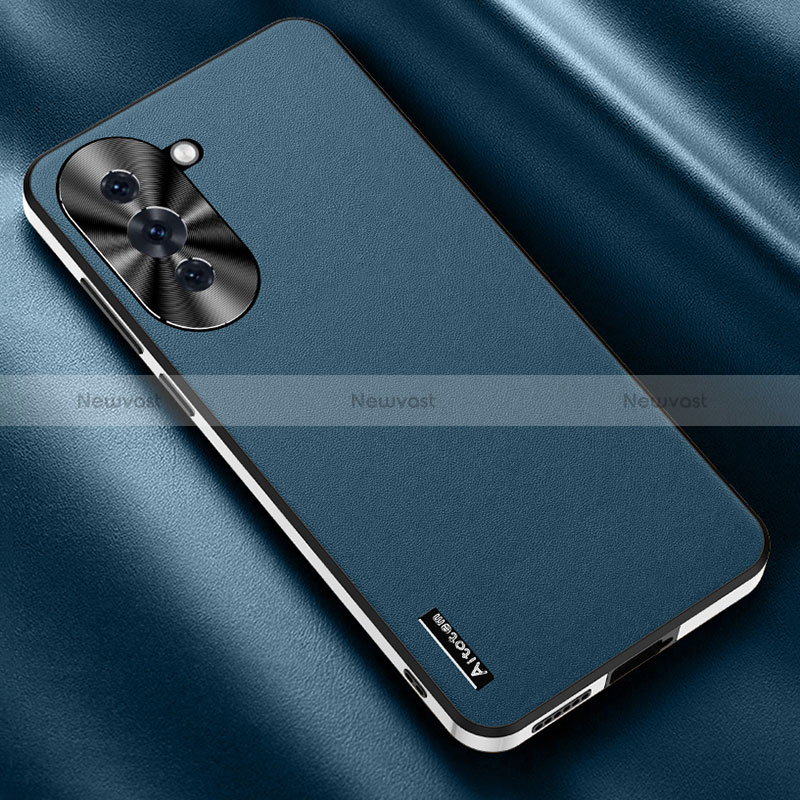 Soft Luxury Leather Snap On Case Cover AT2 for Huawei Nova 10