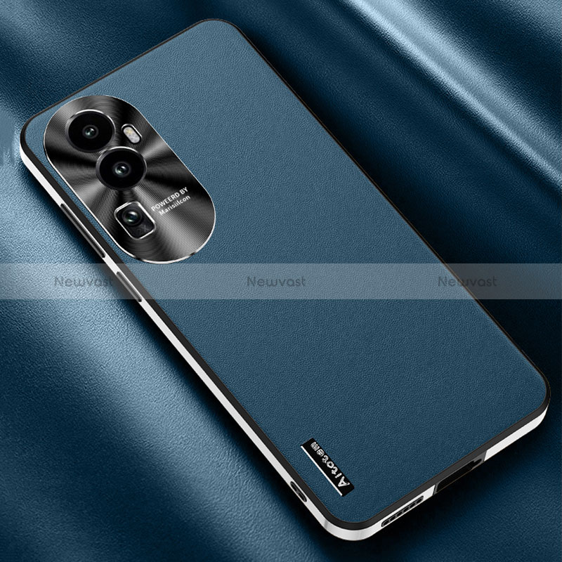 Soft Luxury Leather Snap On Case Cover AT2 for Oppo Reno10 Pro+ Plus 5G