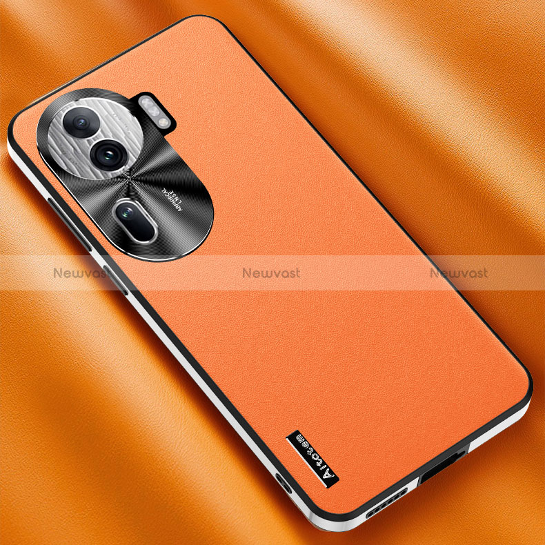 Soft Luxury Leather Snap On Case Cover AT2 for Oppo Reno11 Pro 5G