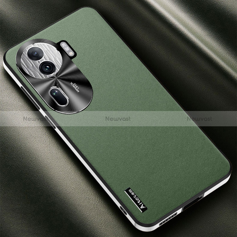 Soft Luxury Leather Snap On Case Cover AT2 for Oppo Reno11 Pro 5G