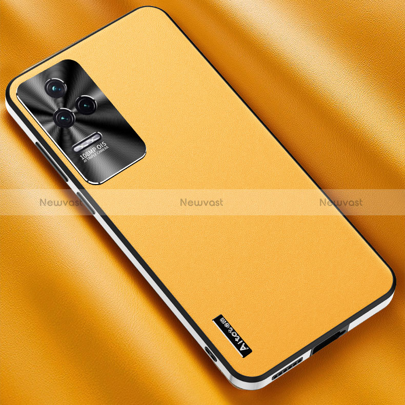 Soft Luxury Leather Snap On Case Cover AT2 for Xiaomi Redmi K50 5G