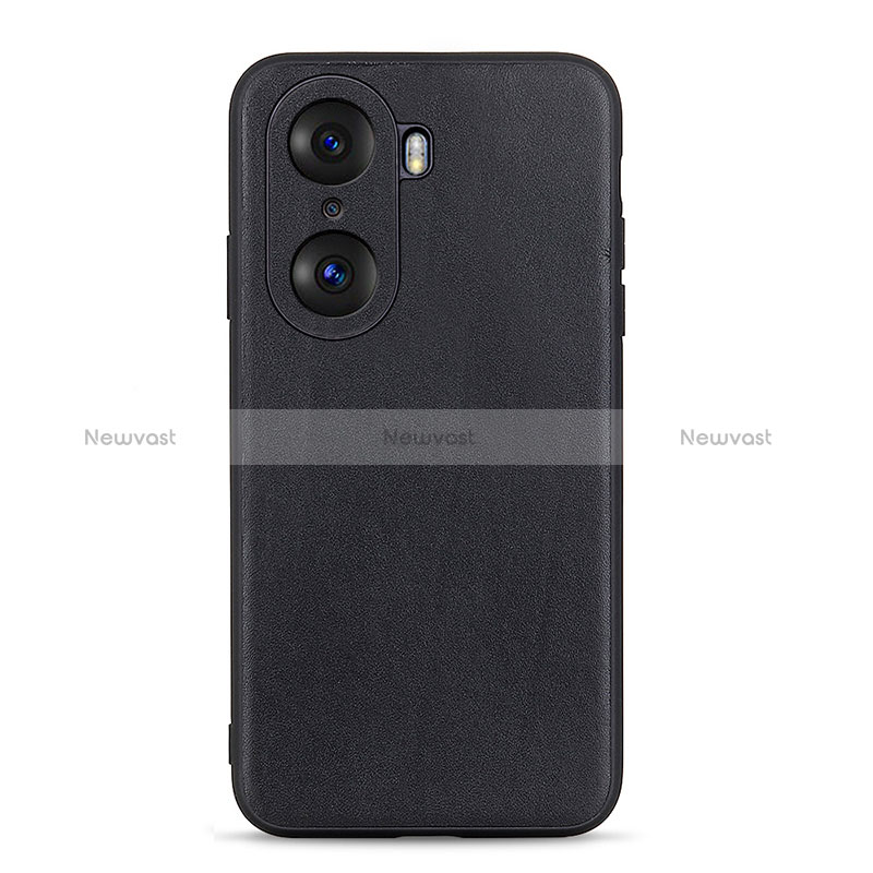 Soft Luxury Leather Snap On Case Cover B01H for Huawei Honor 60 5G