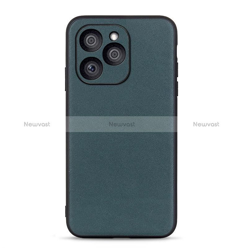 Soft Luxury Leather Snap On Case Cover B01H for Huawei Honor 60 SE 5G