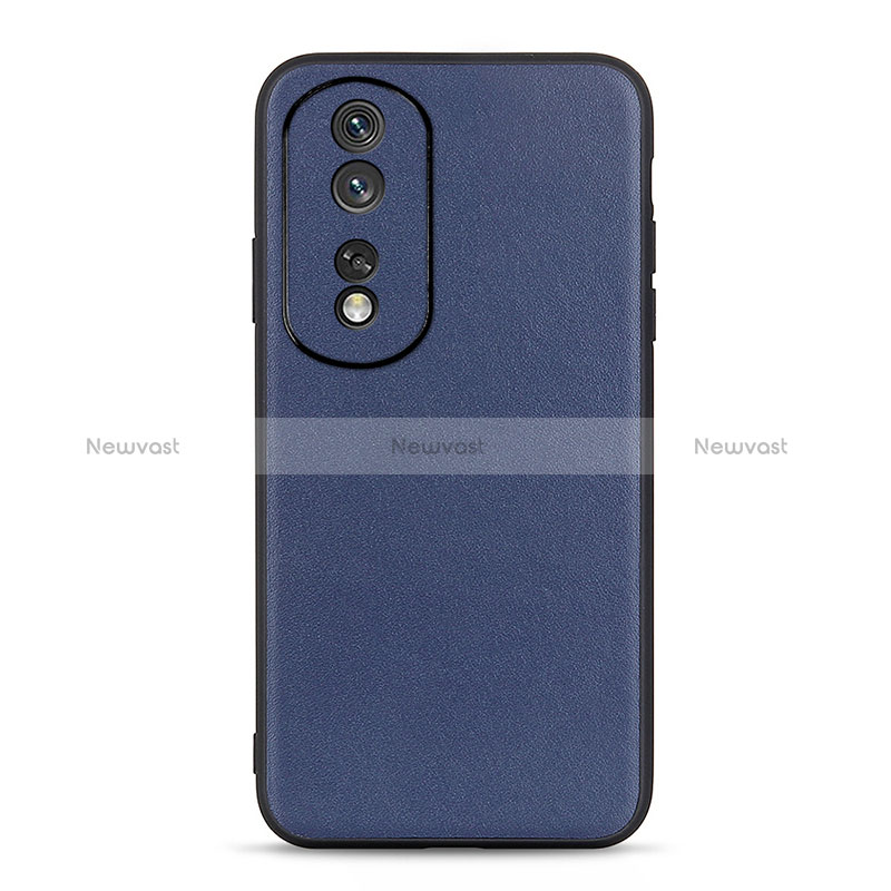 Soft Luxury Leather Snap On Case Cover B01H for Huawei Honor 80 5G