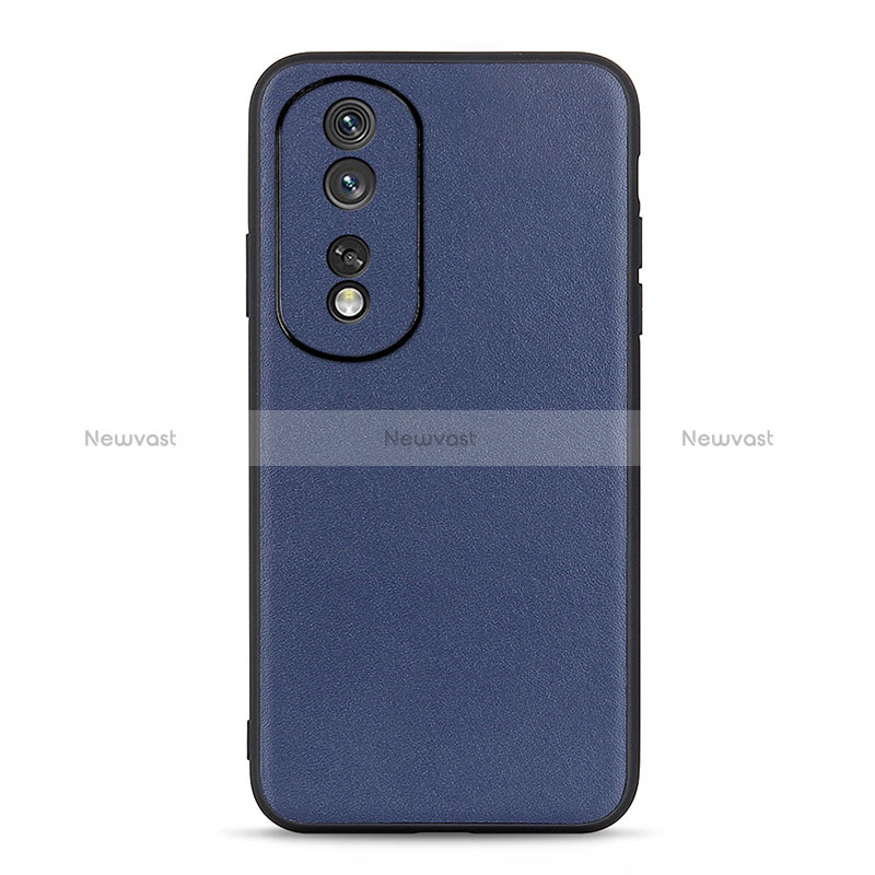 Soft Luxury Leather Snap On Case Cover B01H for Huawei Honor 80 Pro 5G