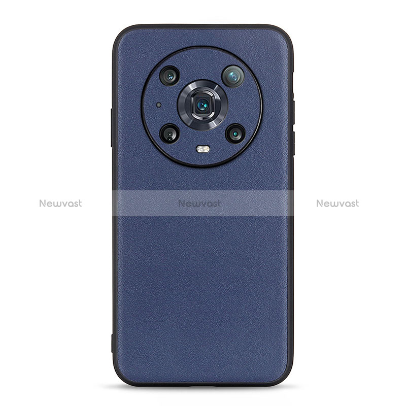 Soft Luxury Leather Snap On Case Cover B01H for Huawei Honor Magic4 Pro 5G