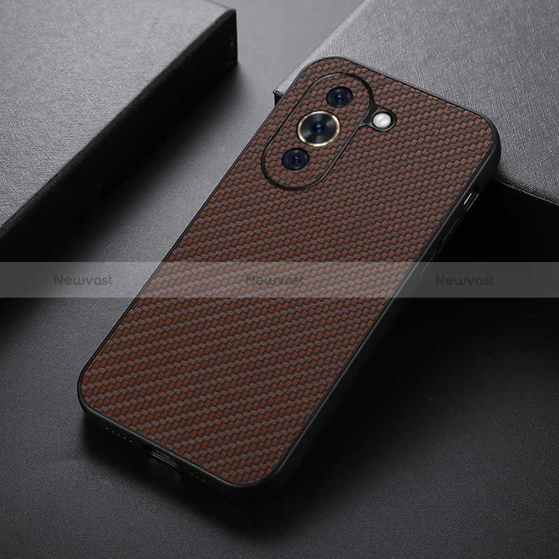 Soft Luxury Leather Snap On Case Cover B01H for Huawei Nova 10