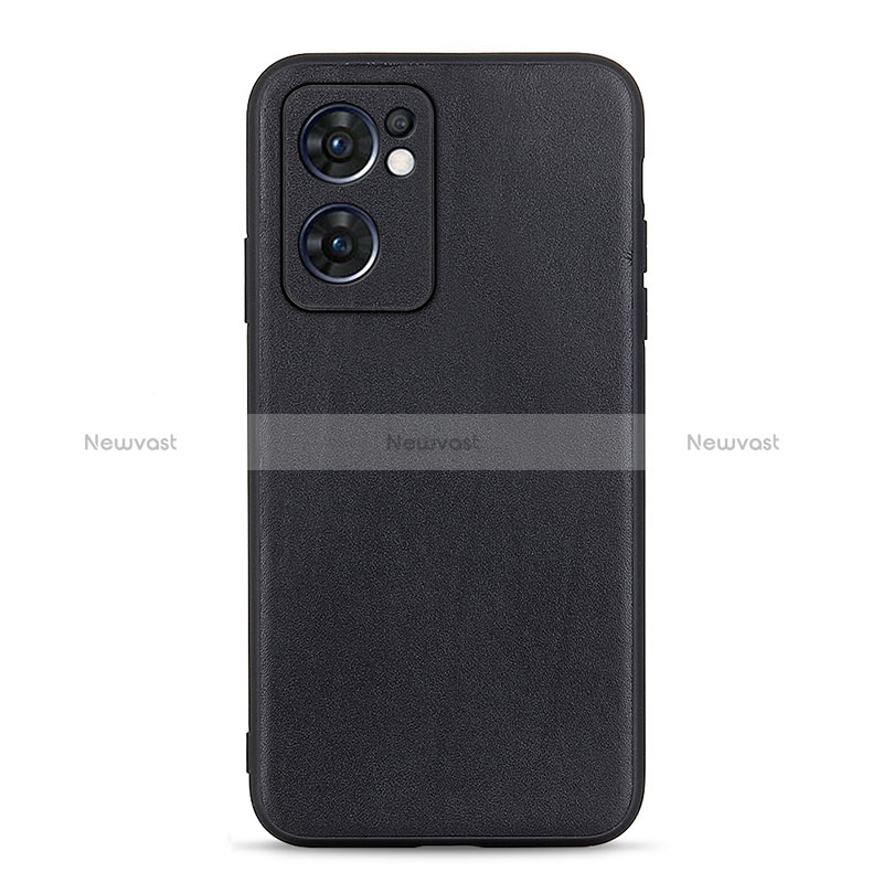 Soft Luxury Leather Snap On Case Cover B01H for OnePlus Nord CE 2 5G