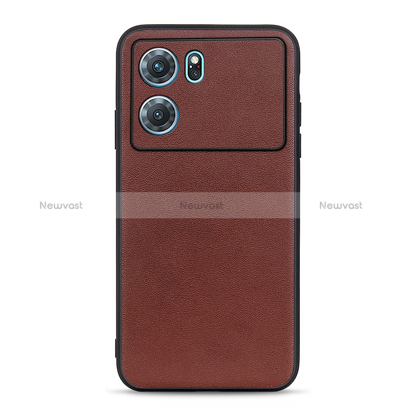 Soft Luxury Leather Snap On Case Cover B01H for Oppo K10 5G