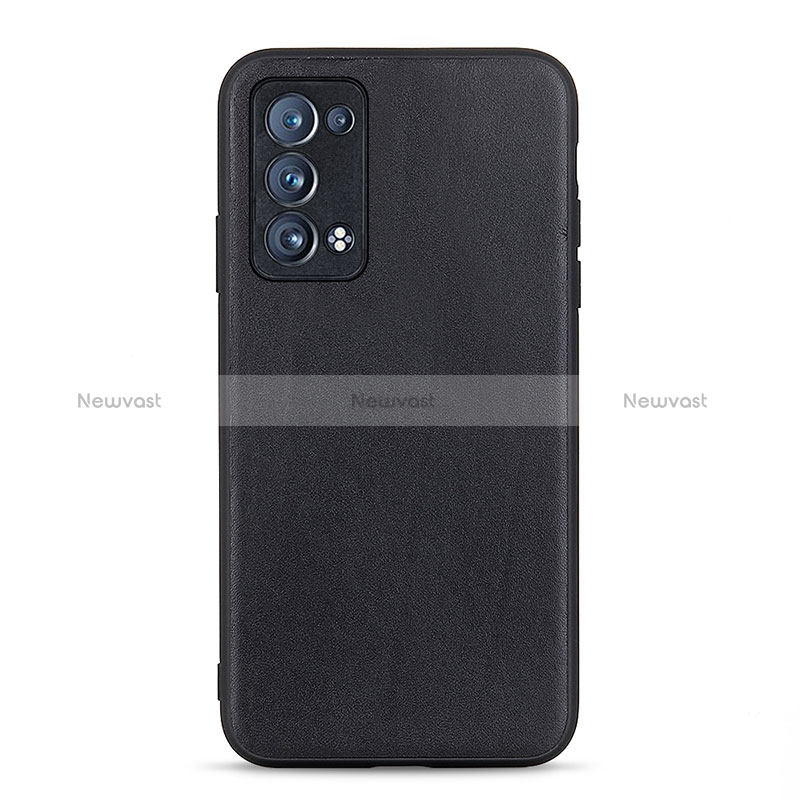 Soft Luxury Leather Snap On Case Cover B01H for Oppo Reno6 Pro 5G