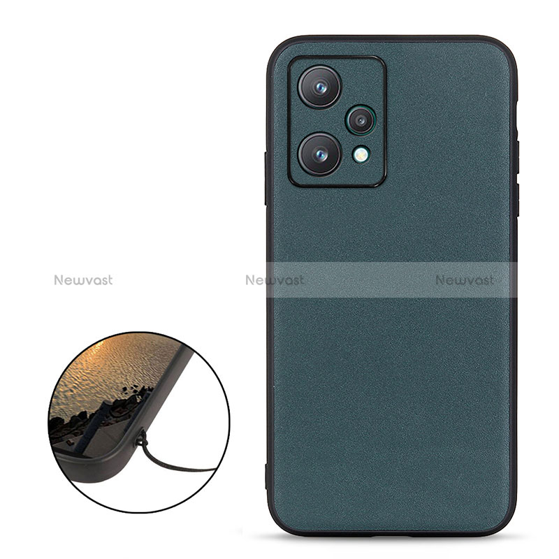 Soft Luxury Leather Snap On Case Cover B01H for Realme 9 Pro 5G