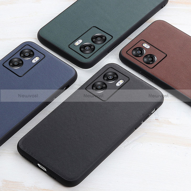 Soft Luxury Leather Snap On Case Cover B01H for Realme Narzo 50 5G