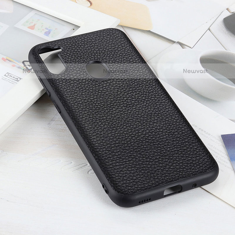 Soft Luxury Leather Snap On Case Cover B01H for Samsung Galaxy A11