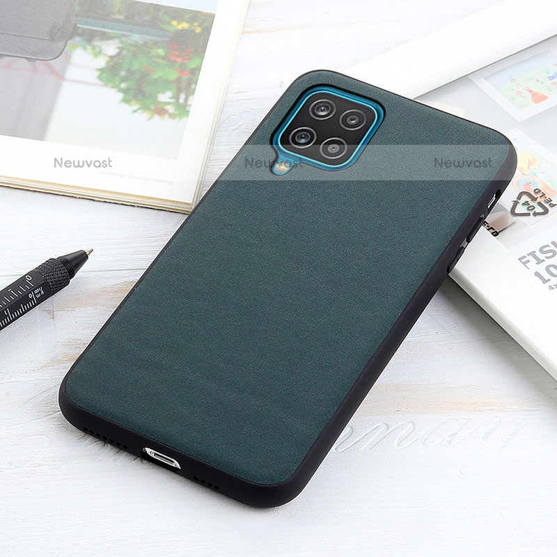 Soft Luxury Leather Snap On Case Cover B01H for Samsung Galaxy F12