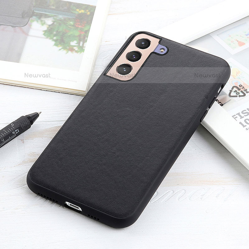 Soft Luxury Leather Snap On Case Cover B01H for Samsung Galaxy S23 5G