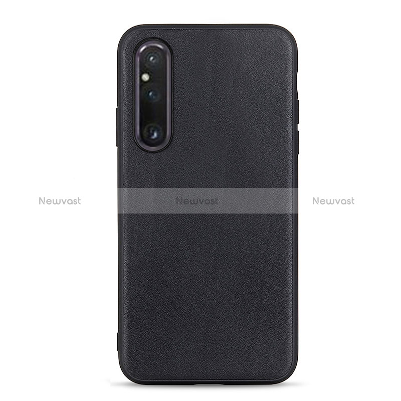 Soft Luxury Leather Snap On Case Cover B01H for Sony Xperia 1 V