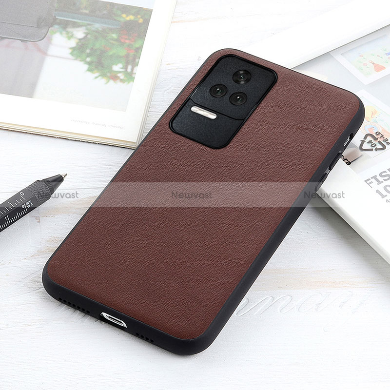 Soft Luxury Leather Snap On Case Cover B01H for Xiaomi Redmi K50 5G