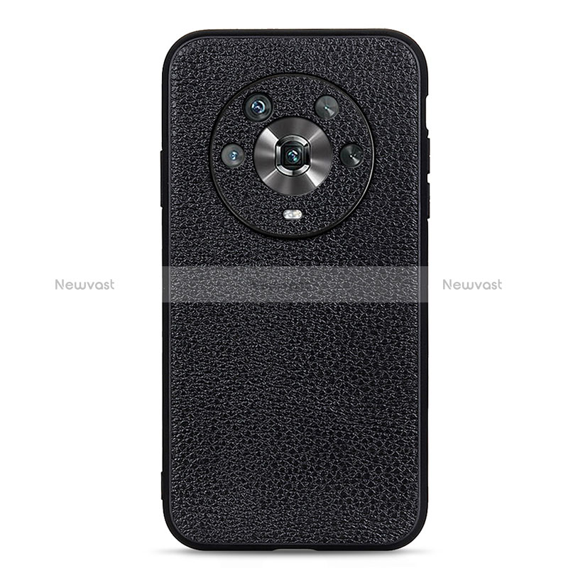 Soft Luxury Leather Snap On Case Cover B02H for Huawei Honor Magic4 5G