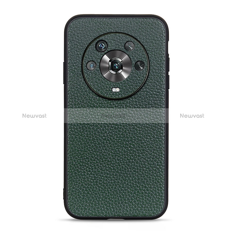 Soft Luxury Leather Snap On Case Cover B02H for Huawei Honor Magic4 5G