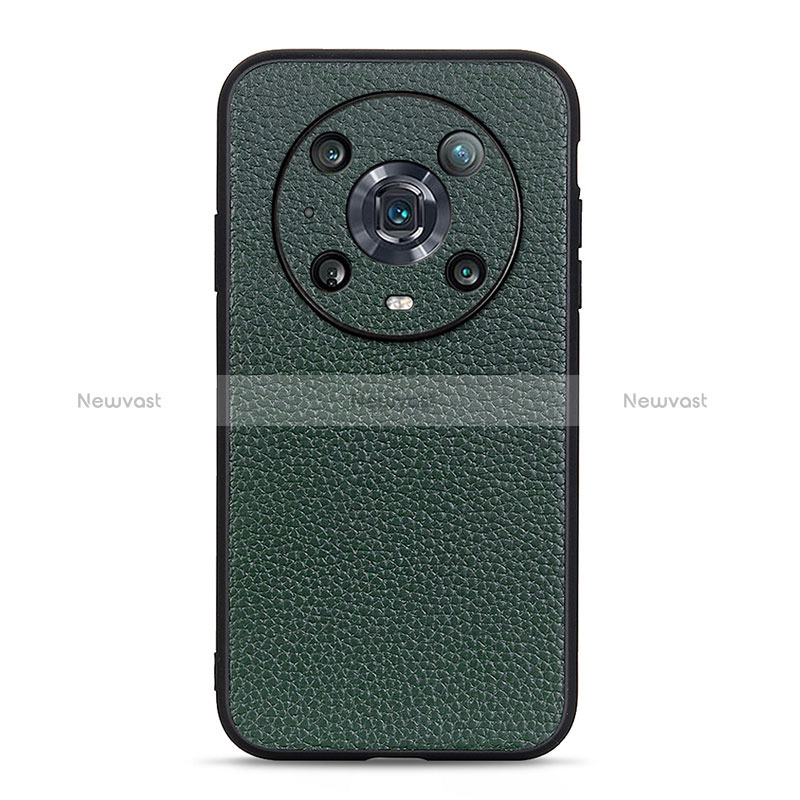 Soft Luxury Leather Snap On Case Cover B02H for Huawei Honor Magic4 Pro 5G