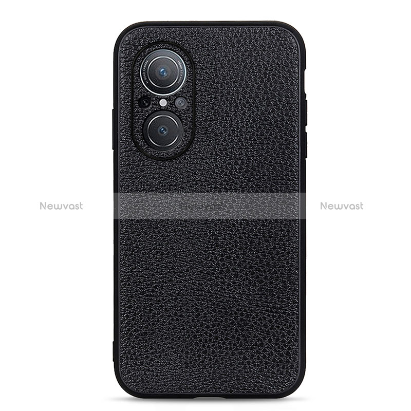 Soft Luxury Leather Snap On Case Cover B02H for Huawei Nova 9 SE