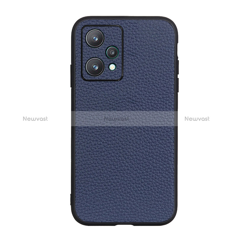 Soft Luxury Leather Snap On Case Cover B02H for Realme Q5 5G