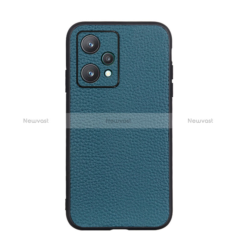 Soft Luxury Leather Snap On Case Cover B02H for Realme Q5 5G