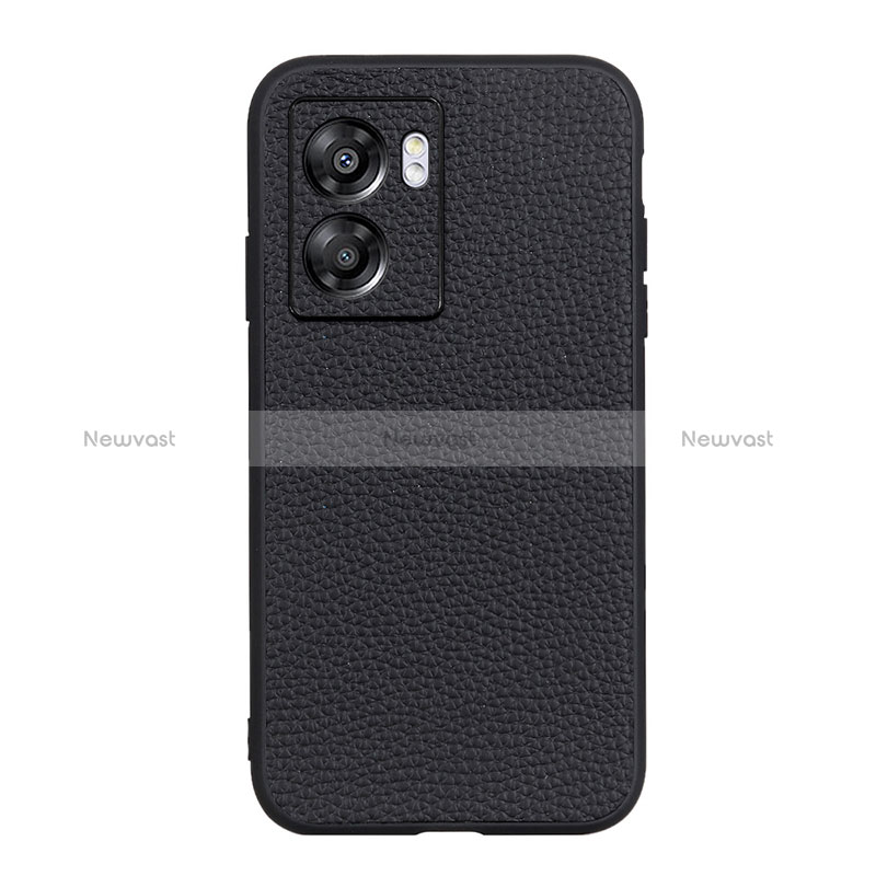 Soft Luxury Leather Snap On Case Cover B02H for Realme Q5i 5G