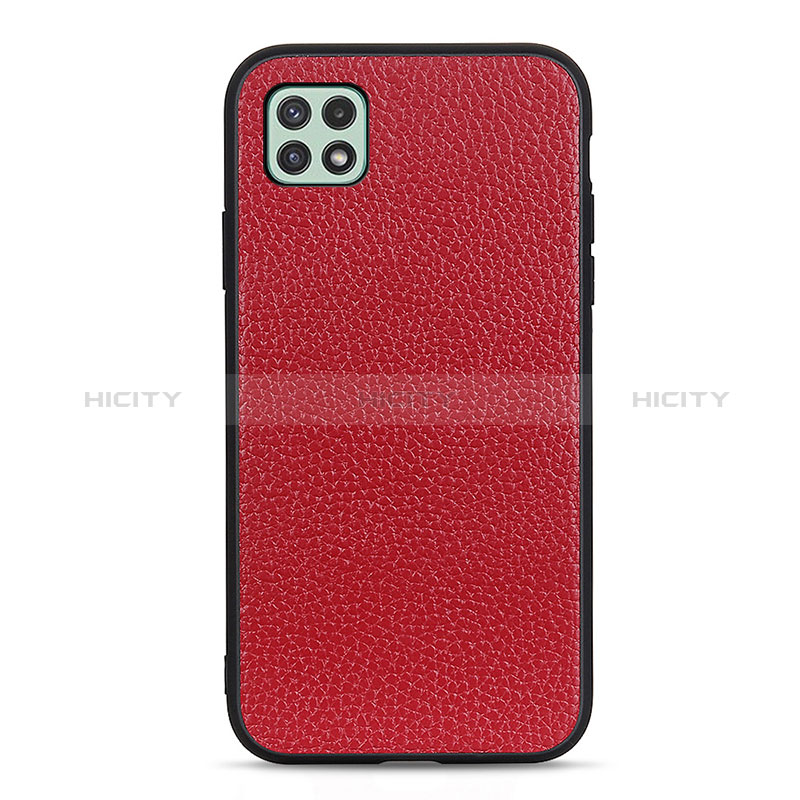 Soft Luxury Leather Snap On Case Cover B02H for Samsung Galaxy F42 5G