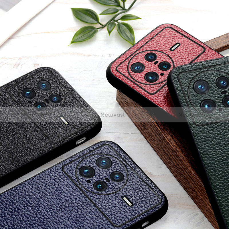 Soft Luxury Leather Snap On Case Cover B02H for Vivo X Note