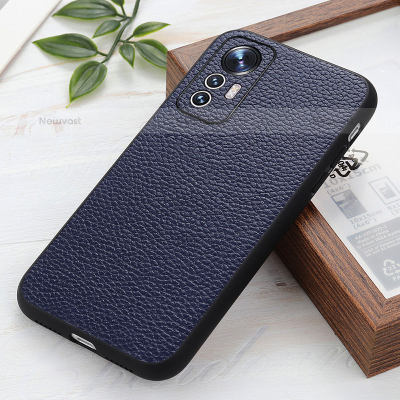 Soft Luxury Leather Snap On Case Cover B02H for Xiaomi Mi 12 Lite 5G