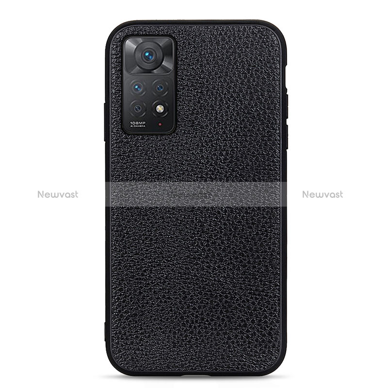 Soft Luxury Leather Snap On Case Cover B02H for Xiaomi Redmi Note 11 Pro 5G