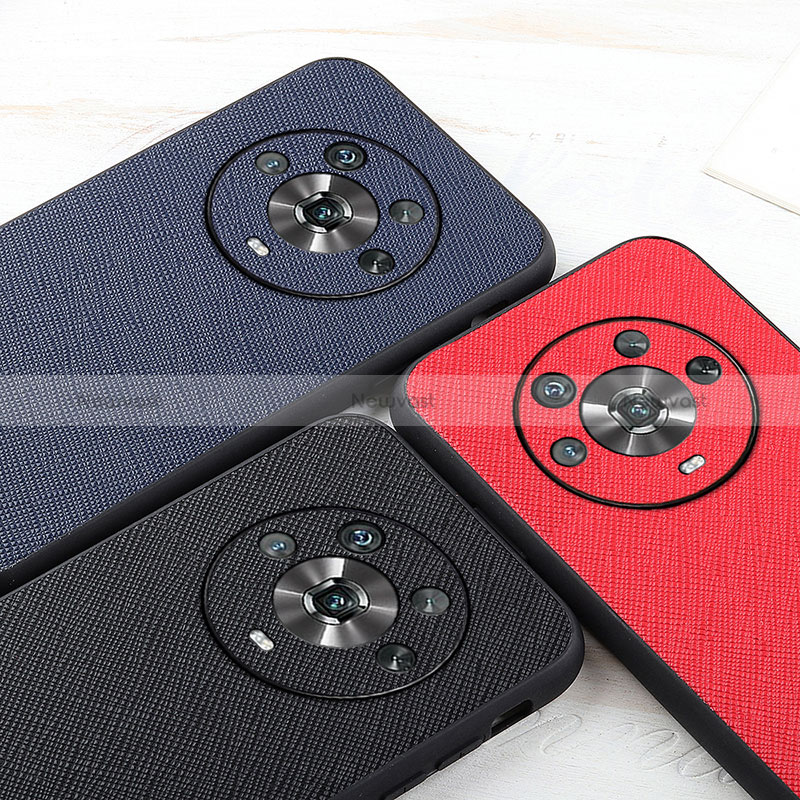 Soft Luxury Leather Snap On Case Cover B03H for Huawei Honor Magic4 5G