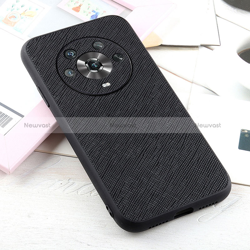 Soft Luxury Leather Snap On Case Cover B03H for Huawei Honor Magic4 5G