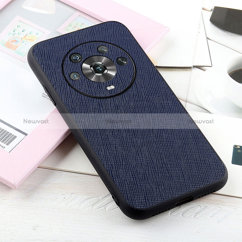 Soft Luxury Leather Snap On Case Cover B03H for Huawei Honor Magic4 5G