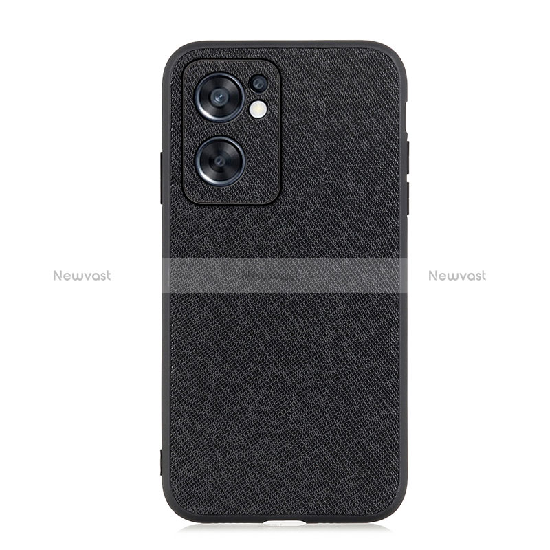 Soft Luxury Leather Snap On Case Cover B03H for Oppo Reno7 SE 5G