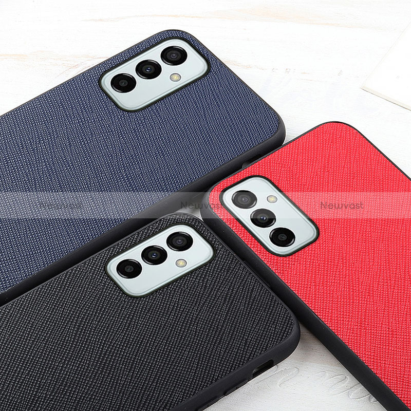 Soft Luxury Leather Snap On Case Cover B03H for Samsung Galaxy M23 5G