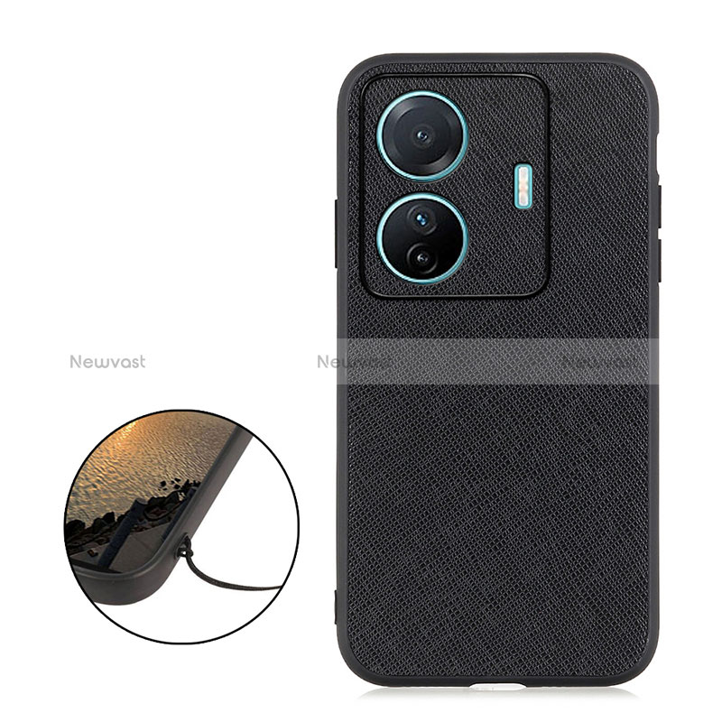 Soft Luxury Leather Snap On Case Cover B03H for Vivo T1 Pro 5G