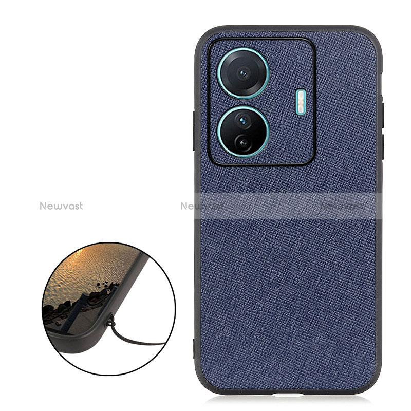 Soft Luxury Leather Snap On Case Cover B03H for Vivo T1 Pro 5G