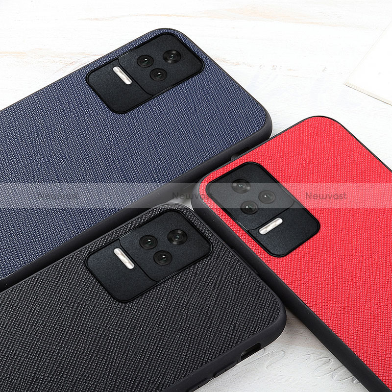 Soft Luxury Leather Snap On Case Cover B03H for Xiaomi Redmi K50 5G