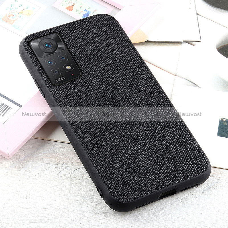 Soft Luxury Leather Snap On Case Cover B03H for Xiaomi Redmi Note 11 Pro 5G