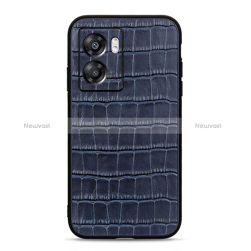 Soft Luxury Leather Snap On Case Cover B04H for Realme Q5i 5G