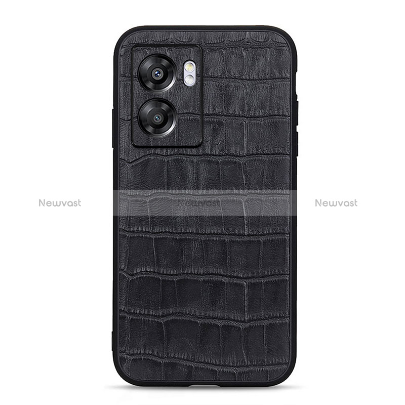 Soft Luxury Leather Snap On Case Cover B04H for Realme V23 5G